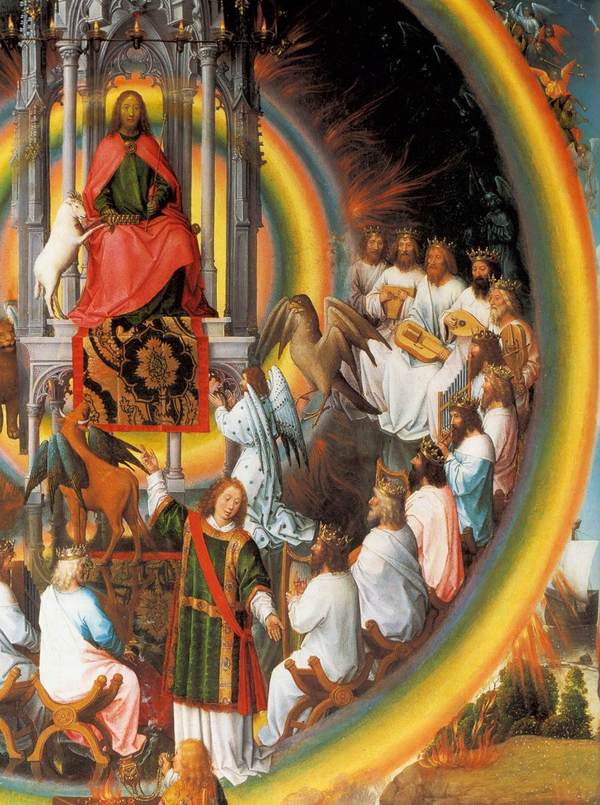 Memling, vision de la Jérusalem céleste