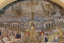 Rome, basilique de ste Pudentiana, première Vierge ayant reçu le voile avec sa soeur Praxède morte martyre, à l'époque de saint Pierre et saint Paul. La basilique est construite sur la maison du patricien Pudens cité par Saint Paul et chez qui Pierre séjourna aussi. les deux filles de Pudens sont considérées comme les premières Vierges de l'Ordo Virginum, d'après les recherches de Dom Guéranger. Rome, basilique de ste Pudentiana, première Vierge ayant reçu le voile avec sa soeur Praxède morte martyre, à l'époque de saint Pierre et saint Paul. La basilique est construite sur la maison du patricien Pudens cité par Saint Paul et chez qui Pierre séjourna aussi. les deux filles de Pudens sont considérées comme les premières Vierges de l'Ordo Virginum, d'après les recherches de Dom Guéranger.