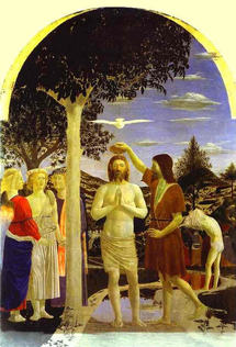 Le Baptême du Christ, Francesco de la Pierra