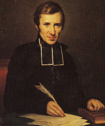 Félicité Lammenais, précurseur du catholicisme social, ainsi que son frère, Jean-marie, qui fonda les frères des Ecoles Chrétiennes