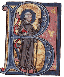 Bernard de Clairveaux, s'opposant à Cluny et critiquant l'attrait des moines pour le pouvoir et l'argent, il fonda un nouvel ordre monastique qui revenait à la source de la règle de Saint Benoît.