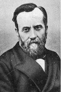 Philibert Vrau, biographie expresse 1829-1905  Fils d’industriel né à Lille en 1829 dans une famille laïque, Philibert Vrau reprend l’entreprise de fil à coudre créée par son père : Etablissement Vrau et Cie. Il développe l’activité de l’entreprise en organisant des représentations à l’étranger et en privilégiant la publicité. En 1870, l’entreprise compte 1000 employés.  Sa forte conscience chrétienne le pousse à se convertir en 1854. Conscient de sa responsabilité envers ses employés et gérant des sommes énormes, il développe des œuvres sociales et chrétiennes à destination de son personnel : suppression du travail de nuit pour les femmes, création d’une société de logements et d’une caisse de chômage pour les ouvriers… Il est l’un des fondateurs du catholicisme social et sera suivi sur cette voie par d’autres patrons (Léonard Daniel…).  En 1881, il organise à Lille le premier congrès eucharistique international puis développe des œuvres catholiques : Institut Catholique des Arts et métiers, écoles primaires paroissiales… Il est la cheville ouvrière de l’Université Catholique de Lille.  En 1911 naissant la paroisse et l’église Saint Philibert (rue Berthelot à Lille), l’église est dédiée à Saint Philibert, moine, en souvenir de Philibert Vrau. Philibert Vrau, biographie expresse 1829-1905  Fils d’industriel né à Lille en 1829 dans une famille laïque, Philibert Vrau reprend l’entreprise de fil à coudre créée par son père : Etablissement Vrau et Cie. Il développe l’activité de l’entreprise en organisant des représentations à l’étranger et en privilégiant la publicité. En 1870, l’entreprise compte 1000 employés.  Sa forte conscience chrétienne le pousse à se convertir en 1854. Conscient de sa responsabilité envers ses employés et gérant des sommes énormes, il développe des œuvres sociales et chrétiennes à destination de son personnel : suppression du travail de nuit pour les femmes, création d’une société de logements et d’une caisse de chômage pour les ouvriers… Il est l’un des fondateurs du catholicisme social et sera suivi sur cette voie par d’autres patrons (Léonard Daniel…).  En 1881, il organise à Lille le premier congrès eucharistique international puis développe des œuvres catholiques : Institut Catholique des Arts et métiers, écoles primaires paroissiales… Il est la cheville ouvrière de l’Université Catholique de Lille.  En 1911 naissant la paroisse et l’église Saint Philibert (rue Berthelot à Lille), l’église est dédiée à Saint Philibert, moine, en souvenir de Philibert Vrau.