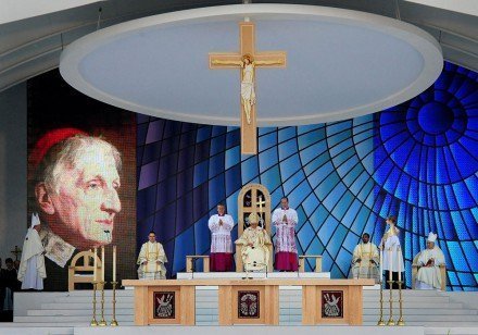 Béatification du cardinal Newman par Benoît XVI. Béatification du cardinal Newman par Benoît XVI.