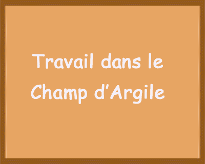Le champ d'argile, travail de la glaise, Photos site Adecap, association pour le développement du champ d'argile en psychologie. Le champ d'argile, travail de la glaise, Photos site Adecap, association pour le développement du champ d'argile en psychologie.