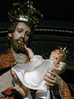 Statue dans la basilique de san Jose de Flores