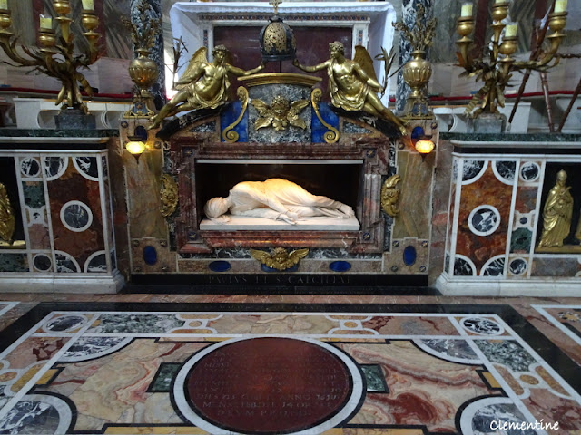 Tombe de Cécile de Rome Tombe de Cécile de Rome