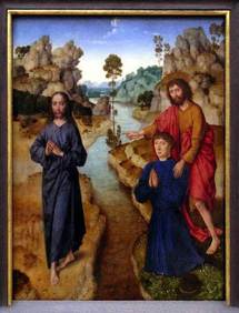 St Jean-Baptiste désignant le Christ, Pinacothèque de Munich St Jean-Baptiste désignant le Christ, Pinacothèque de Munich