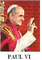 Le célibat sacré aujourd'hui, texte de Paul VI.( 1)