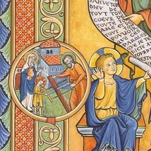 Détail de l'icône de saint Joseph. Pour plus de renseignements, www.clerval.com, site de l'abbaye Saint Joseph de Clairval.