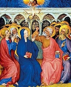 L'Eglise, le lieu du culte juste rendu à Dieu, le lieu de la Pentecôte. L'Eglise, le lieu du culte juste rendu à Dieu, le lieu de la Pentecôte.