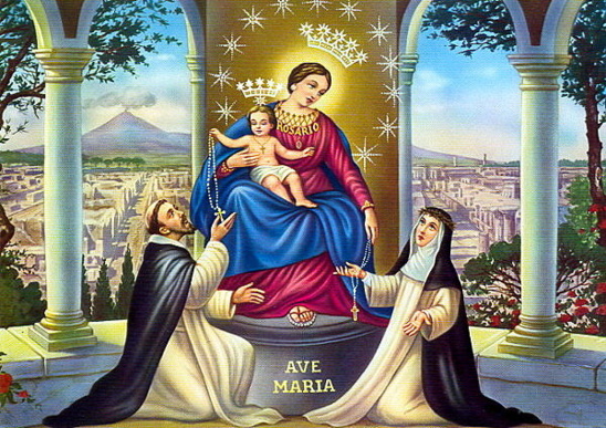 Rosaire, supplique de Notre Dame de Pompei récitée par le Pape François