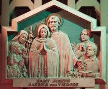 Saint Joseph et sainte Geneviève : le gardien des vierges et la vierge de Lutèce Saint Joseph et sainte Geneviève : le gardien des vierges et la vierge de Lutèce