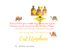 Méditation chrétienne de pleine présence : Les Rois Mages repartirent par un autre chemin Méditation chrétienne de pleine présence : Les Rois Mages repartirent par un autre chemin