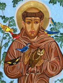 Saint François d'Assise, Hildegarde de Bingen et le pape François, hérauts et protecteurs de la création et de la conversion. Saint François d'Assise, Hildegarde de Bingen et le pape François, hérauts et protecteurs de la création et de la conversion.