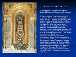 Notre Dame de Lorette en Italie, lieu de la translation des murs de la maison de Marie au Moyen-âge Notre Dame de Lorette en Italie, lieu de la translation des murs de la maison de Marie au Moyen-âge